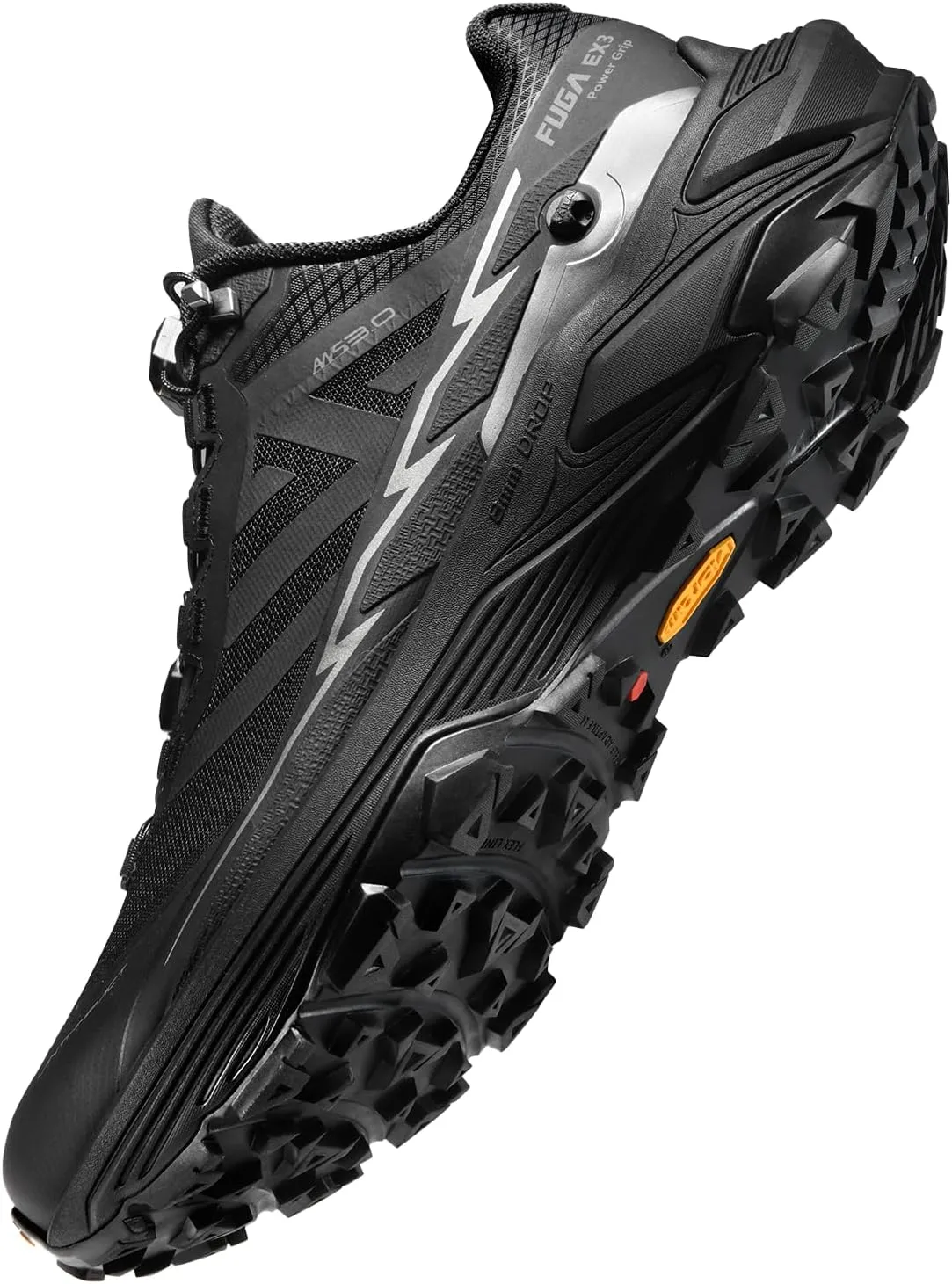 KAILAS Men's FUGA EX 3 Wide Trail Running Shoes Walking Hiking Footwear Sport Sneakers