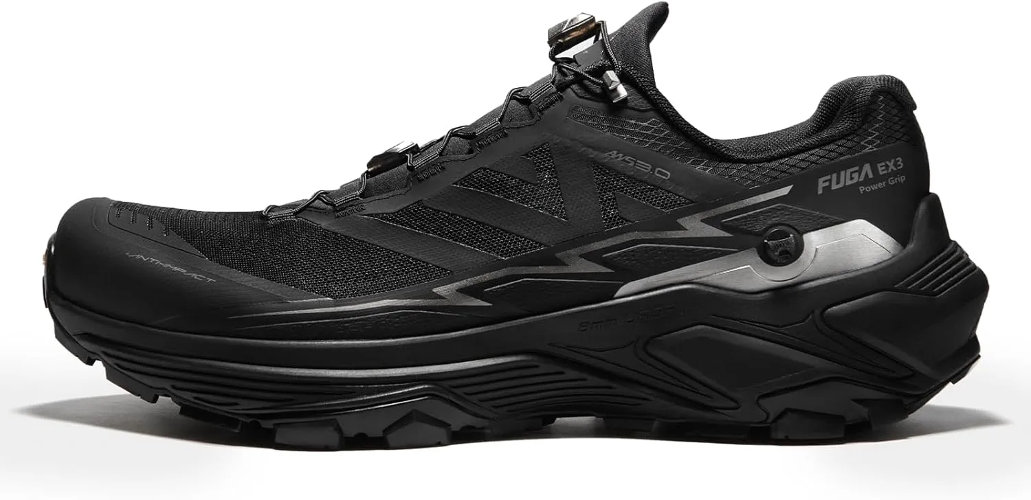 KAILAS Men's FUGA EX 3 Wide Trail Running Shoes Walking Hiking Footwear Sport Sneakers