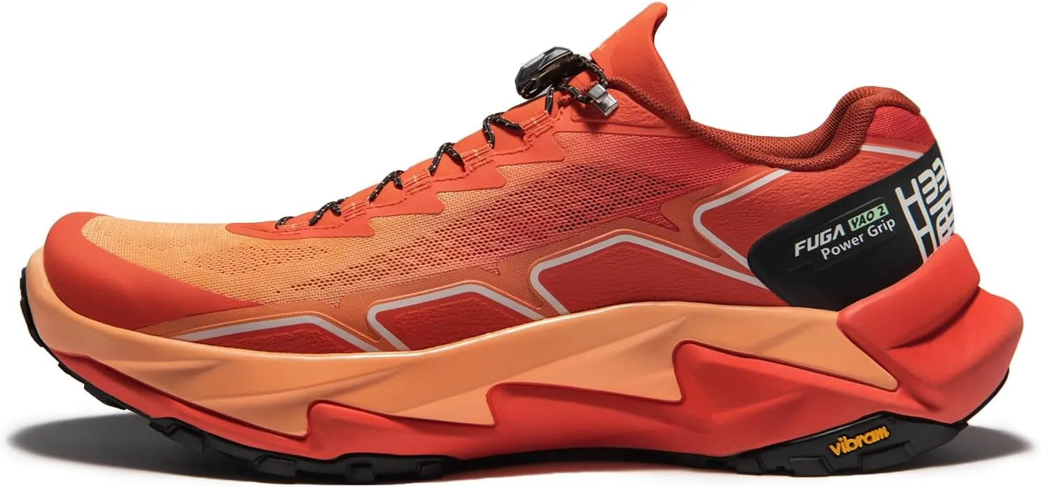 KAILAS Men's Fuga Yao Trail Running Shoes Non-Slip Lightweight Jogging Shoe Walking Hiking Outdoor Footwear Sport Sneakers
