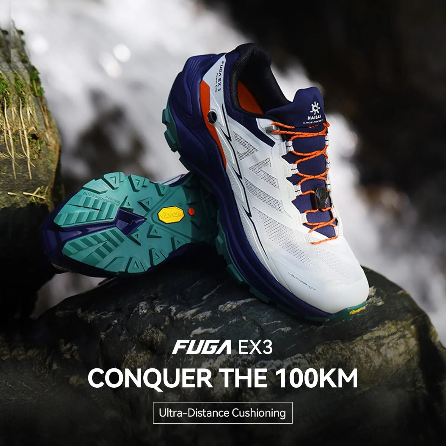 KAILAS Women's FUGA EX 3 Trail Running Shoes Lightweight Jogging Shoe Walking Hiking Outdoor Footwear Sport Sneakers