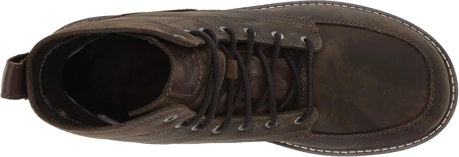 KEEN Utility Men's San Jose 6" Soft Toe Waterproof Wedge Work Boots