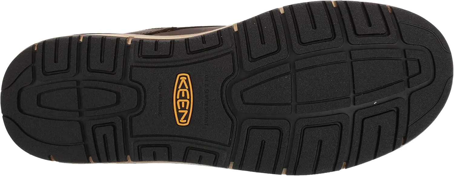 KEEN Utility Men's San Jose 6" Soft Toe Waterproof Wedge Work Boots