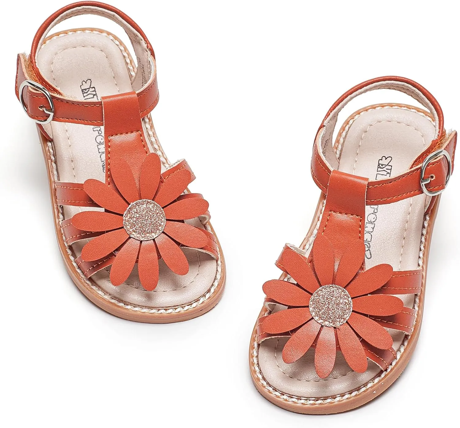 Kiderence Toddler Girls Sandals Little Girls Kids Summer Shoes Toddler Sandals