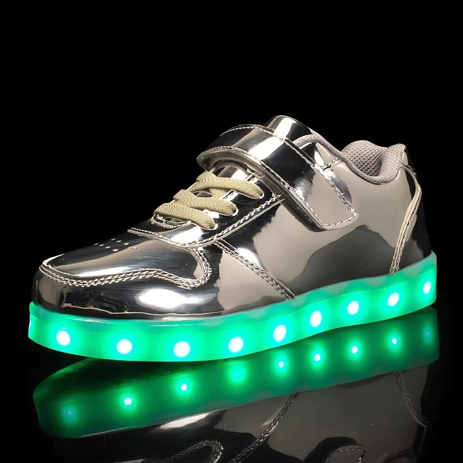 Kids LED Light up Shoes Sneakers Flashing Trainers USB Rechargeable Glowing Luminous for Boys Girls Toddler Child