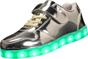 Kids LED Light up Shoes Sneakers Flashing Trainers USB Rechargeable Glowing Luminous for Boys Girls Toddler Child