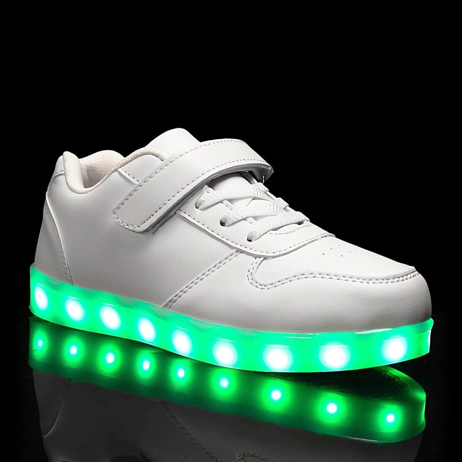 Kids LED Light up Shoes Sneakers Flashing Trainers USB Rechargeable Glowing Luminous for Boys Girls Toddler Child