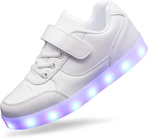Kids Light up Shoes Led Shoes for Boys Girls USB Charging Flashing Trainers High Top Sneakers