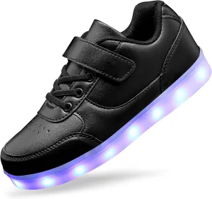 Kids Light up Shoes Led Shoes for Boys Girls USB Charging Flashing Trainers High Top Sneakers
