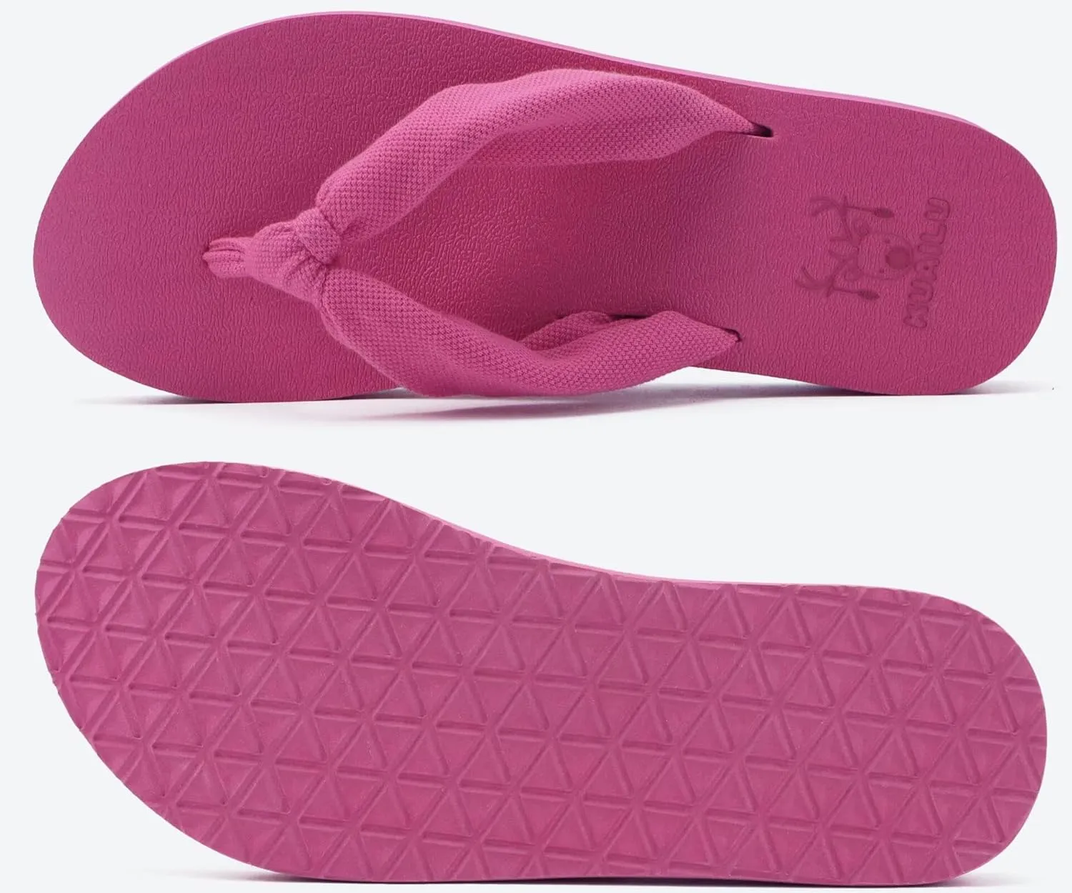 KuaiLu Flip Flops for Women with Arch Support Yoga Mat Comfortable Summer Beach Walking Thong Cushion Sandals Slip On Indoor Outdoor