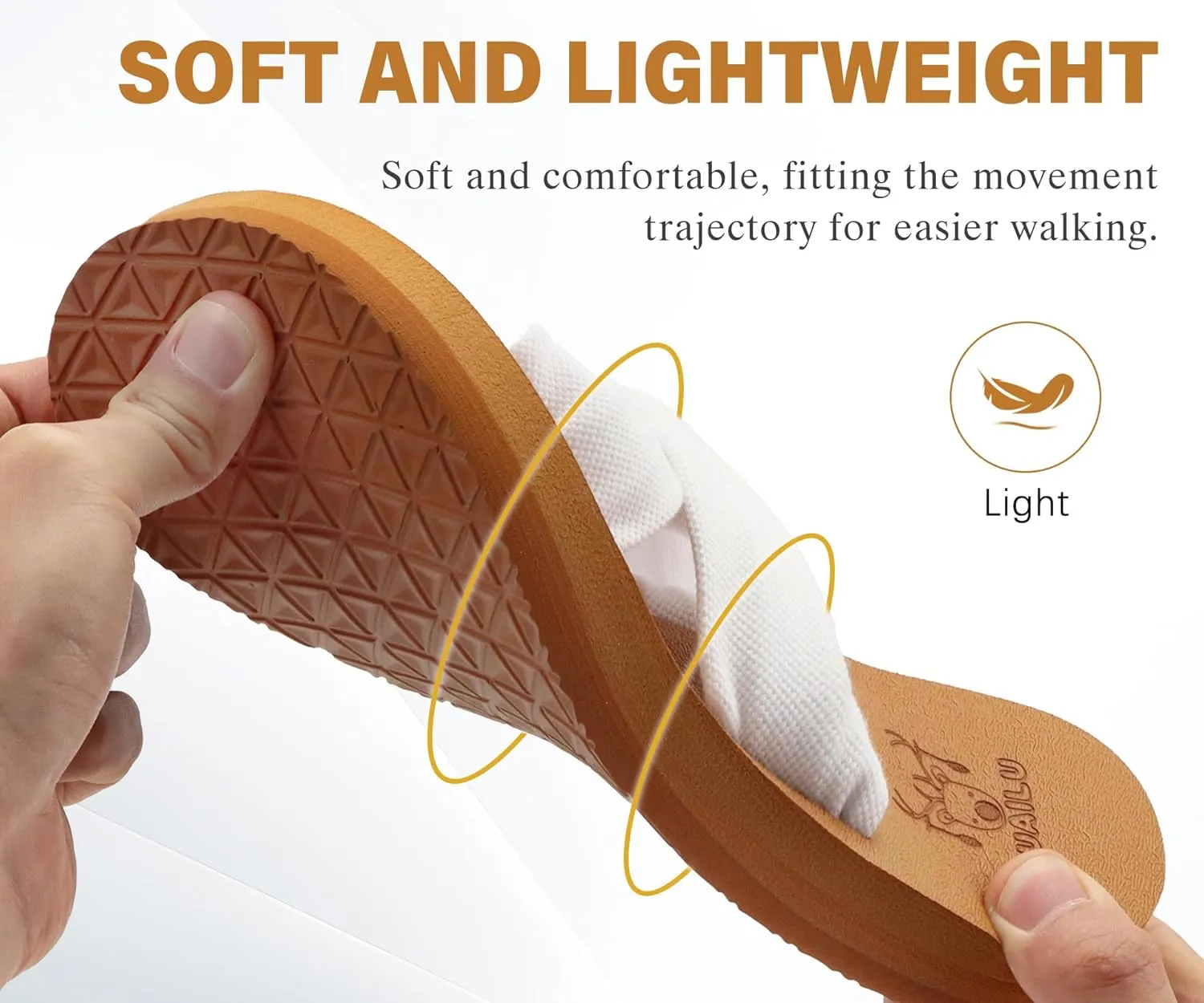 KuaiLu Womens Dressy Sandals with Arch Support Yoga Mat Comfortable Cushion Walking Criss Cross Slides Summer Beach Slip On Indoor Outdoor Slippers