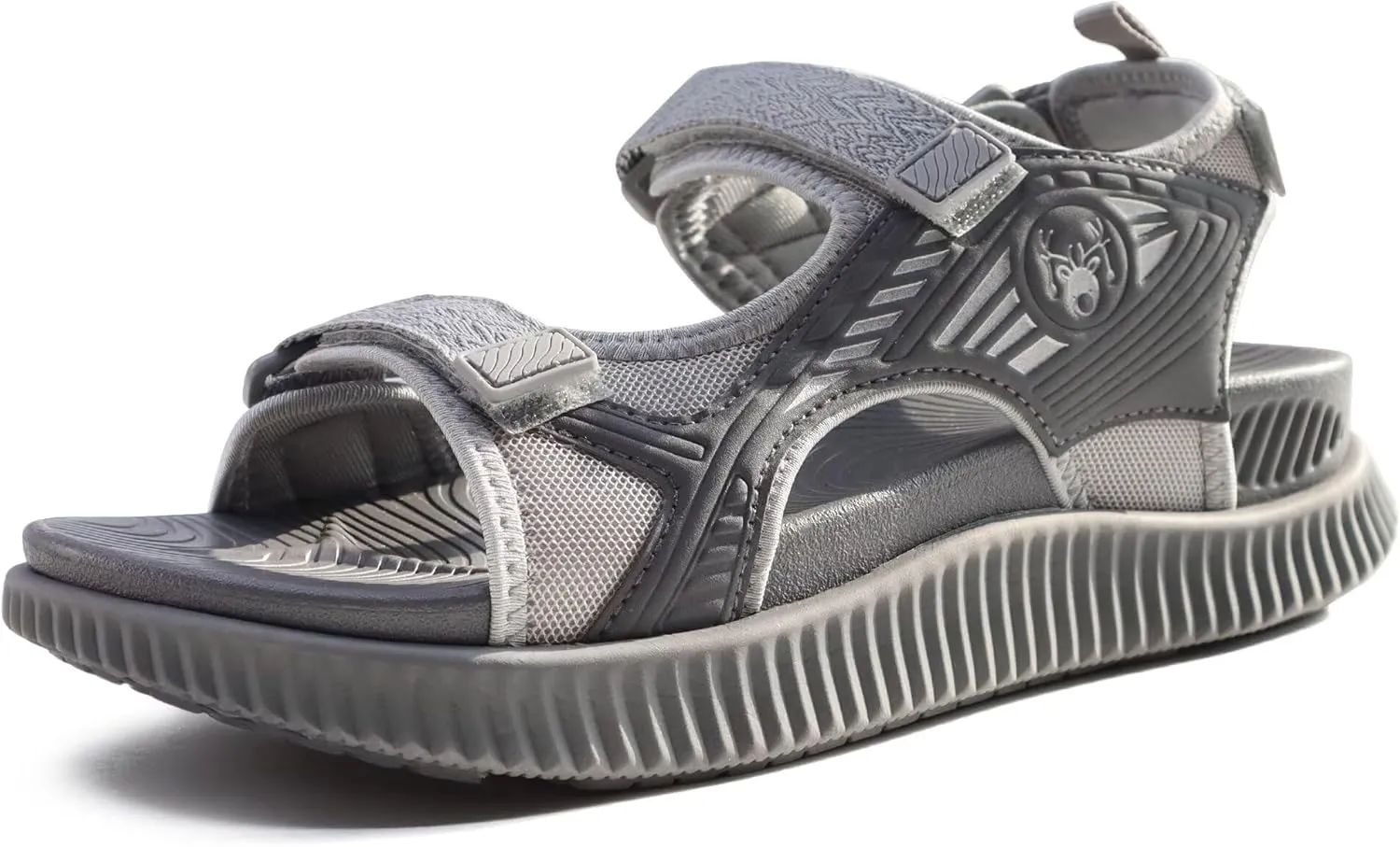 KuaiLu Womens Orthopedic Walking Sandals Recovery Sport Outdoor Hiking Water Sandles Thick Athletic Cushion Adjustable Strap Sandals with Comfortable Plantar Fasciitis Arch Support