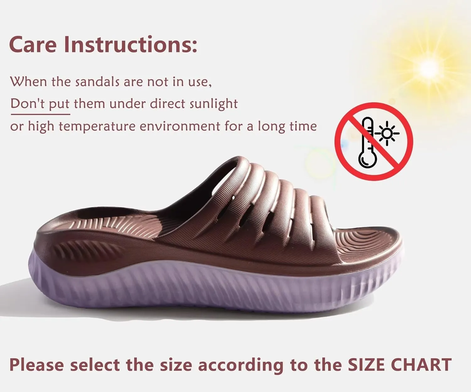 KuaiLu Womens Recovery Sandals With Comfortable Plantar Fasciitis Support,Ladies Orthotic Open Toe Sport Slides Thick Cushion Reduces Stress on Feet,Joints & Back Post-Exercise