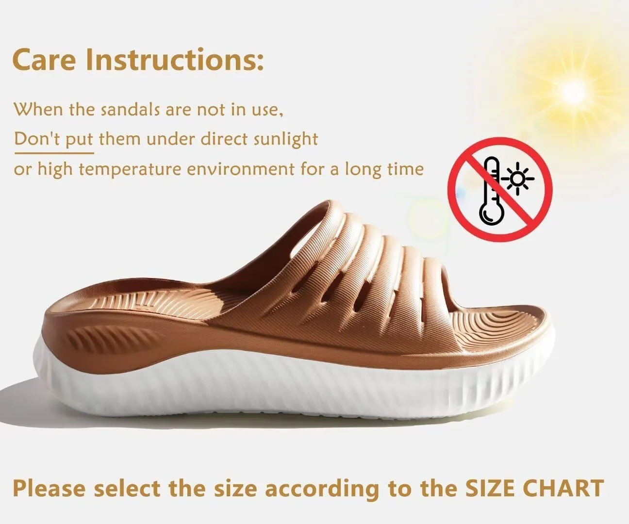 KuaiLu Womens Recovery Sandals With Comfortable Plantar Fasciitis Support,Ladies Orthotic Open Toe Sport Slides Thick Cushion Reduces Stress on Feet,Joints & Back Post-Exercise