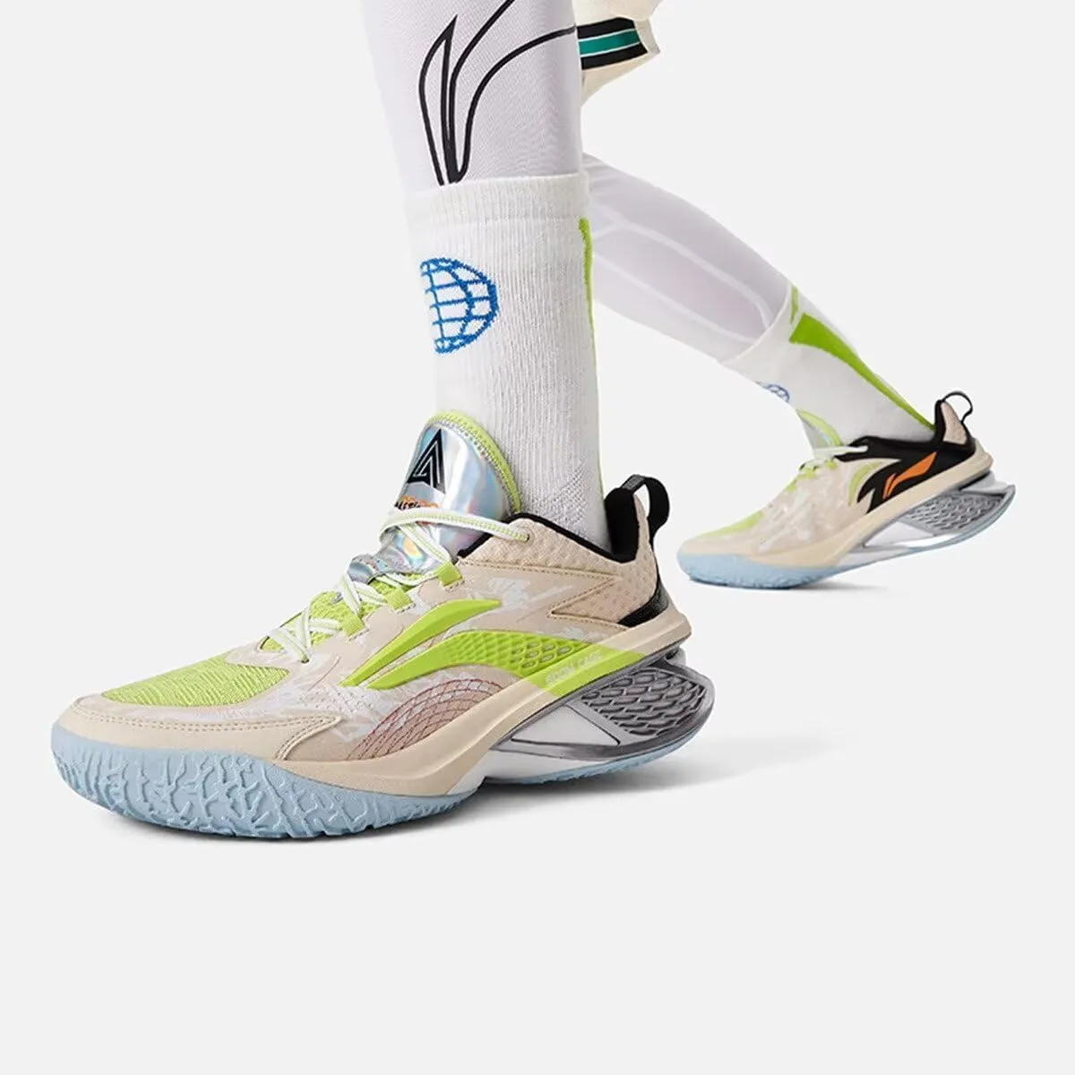 LI-NING Power V Series CJ McCollum Men Professional Basketball Shoes Cushioning Lining High-Cut Sport Shoes Sneakers ABAN045 ABAP023 ABAP025 ABAP067