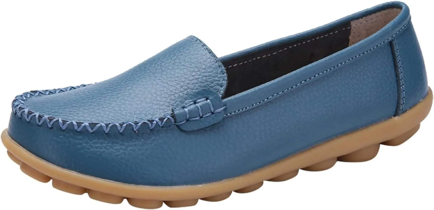 Loafers for Women Comfort Flat Shoes Lightweight Moccasins Shoes Slip On Penny Loafers Casual Work Shoes