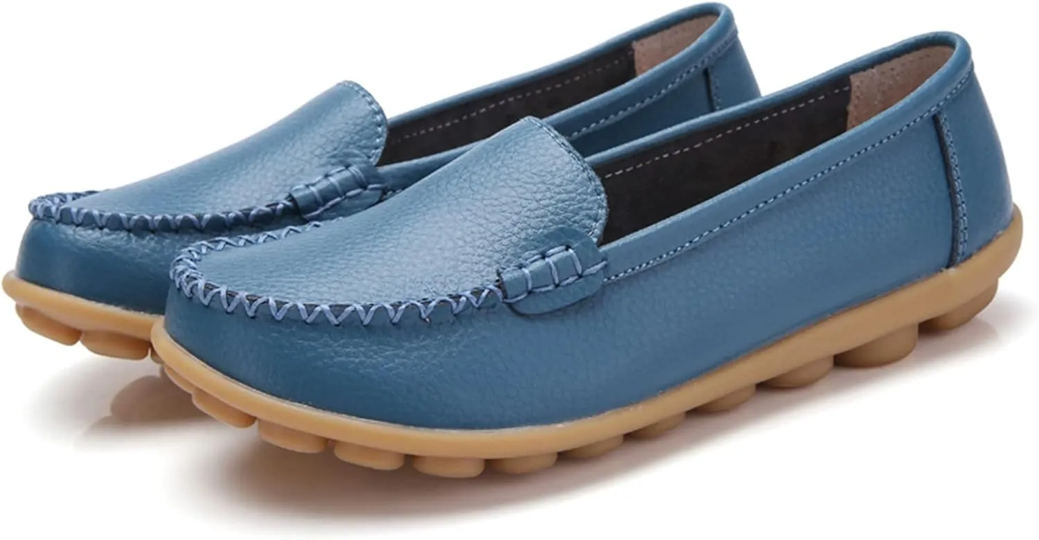 Loafers for Women Comfort Flat Shoes Lightweight Moccasins Shoes Slip On Penny Loafers Casual Work Shoes
