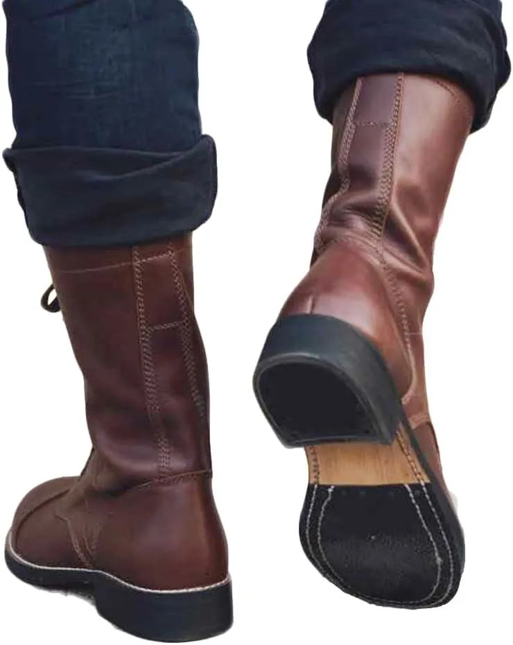 M42 Paratrooper Boots Men's Cowhide 101/82 Combat Boots Vintage Hiking Boots Replica WWII D-Day US