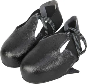 Magnetic Shoes for Metal Roofing, Non-Slip Roof Shoes, Steel and Leather Roofing Boots, Anti-Smash Footwear for Outdoor Work