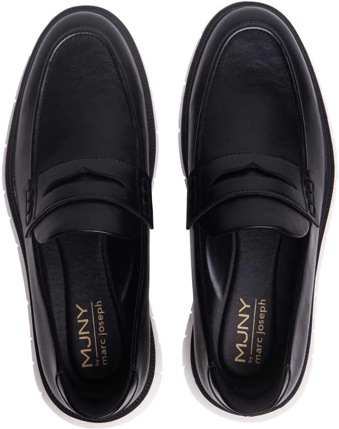 Marc Joseph New York Mens Hands Free Slip On Casual Loafers Shoes Lightweight Comfortable Penny Loafers for Men