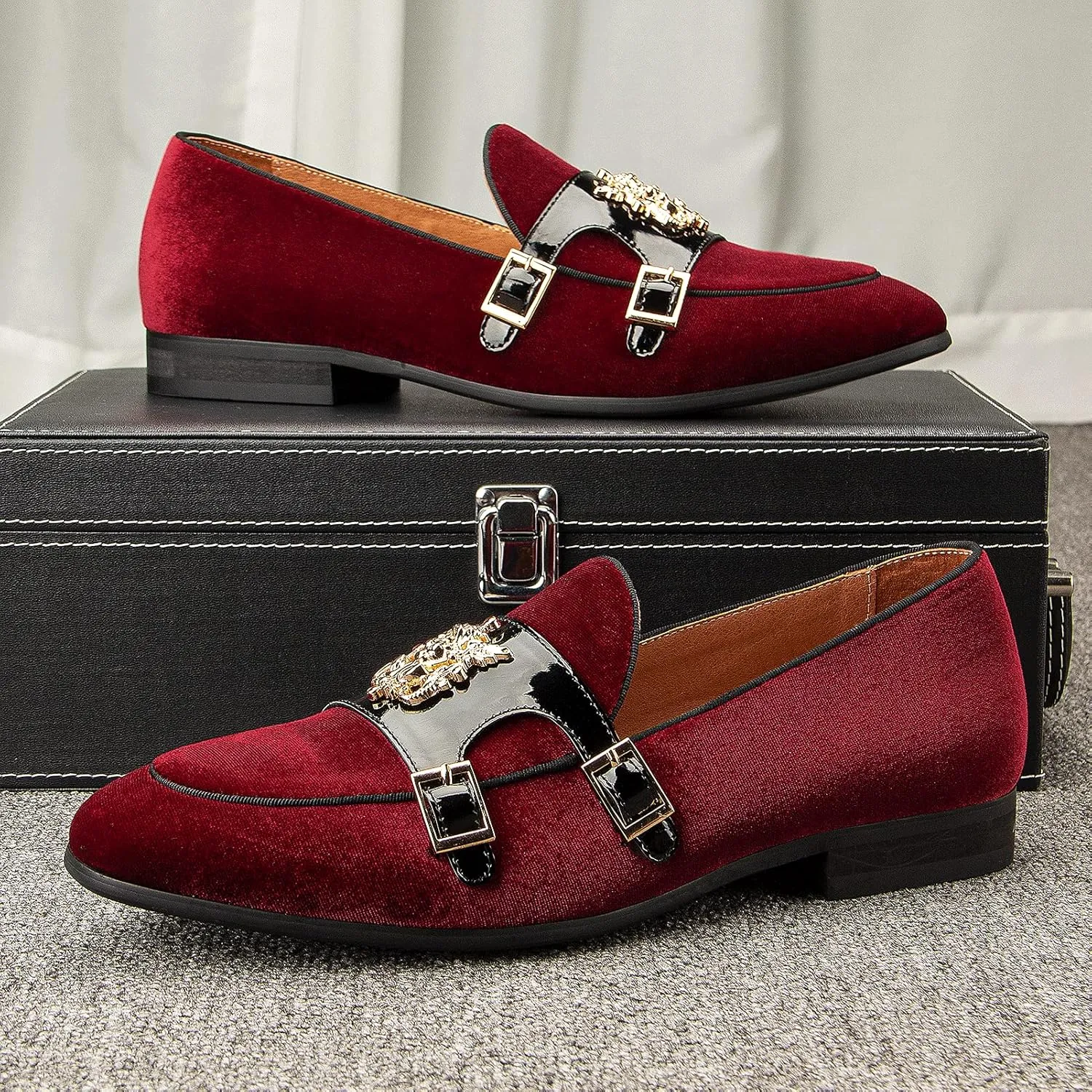 Meijiana Men's Classic Loafers - Wedding & Party Shoes