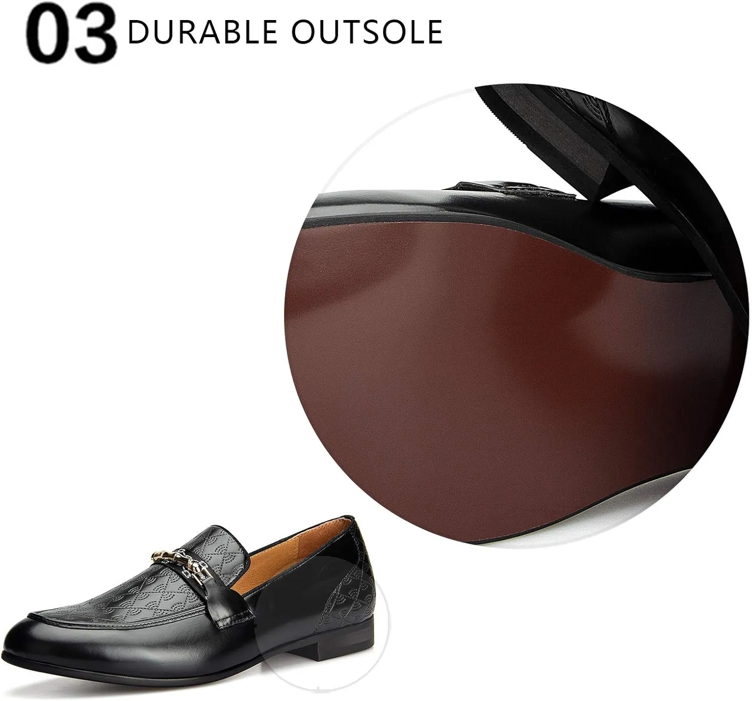 Meijiana Men's Classic Loafers - Wedding & Party Shoes