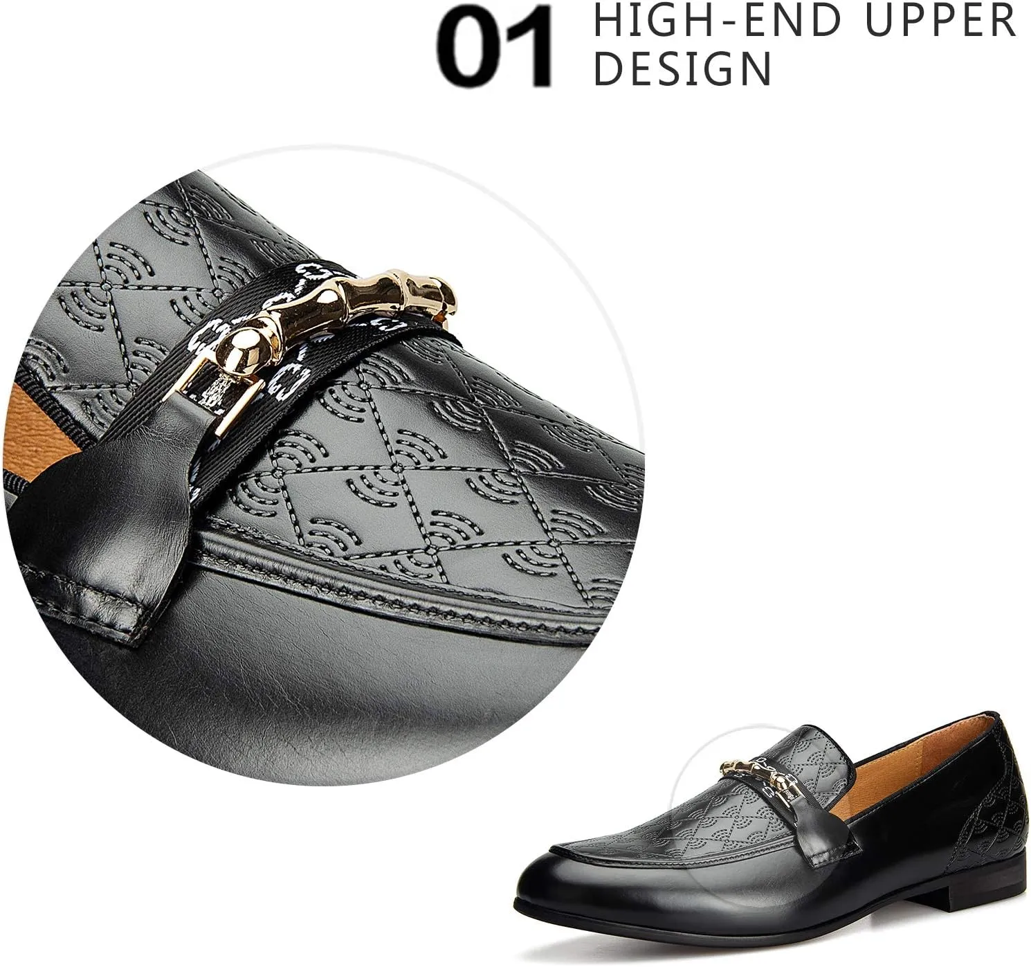 Meijiana Men's Classic Loafers - Wedding & Party Shoes