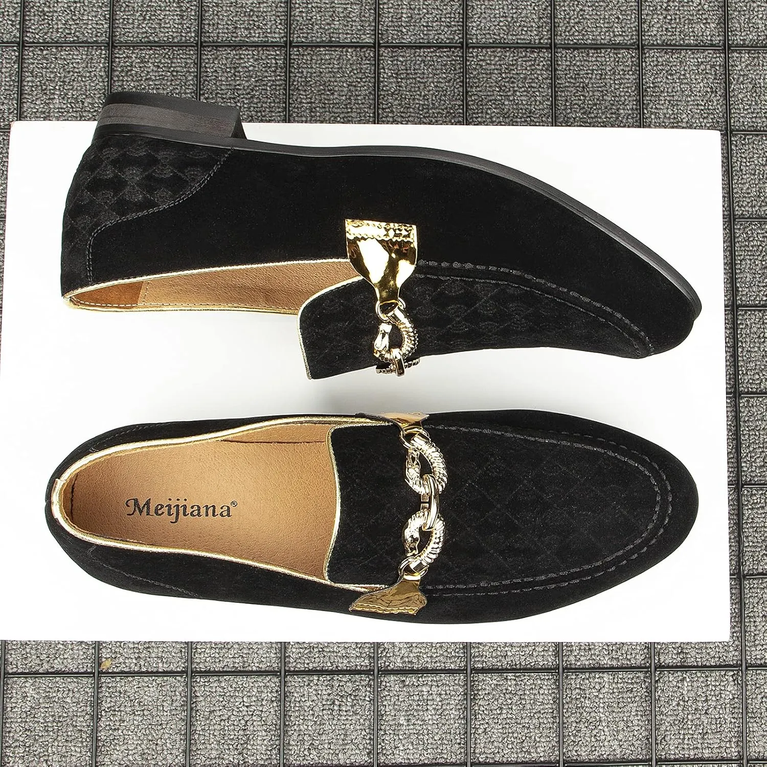 Meijiana Men's Classic Loafers - Wedding & Party Shoes
