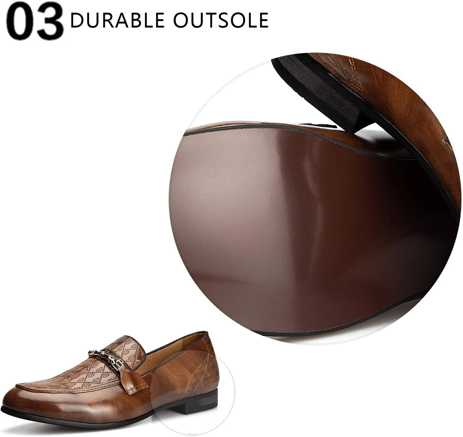 Meijiana Men's Classic Loafers - Wedding & Party Shoes