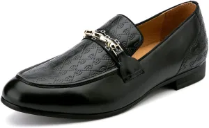 Meijiana Men's Fashion Classic Faux Leather Loafers and Weeding Dress Shoes for Men