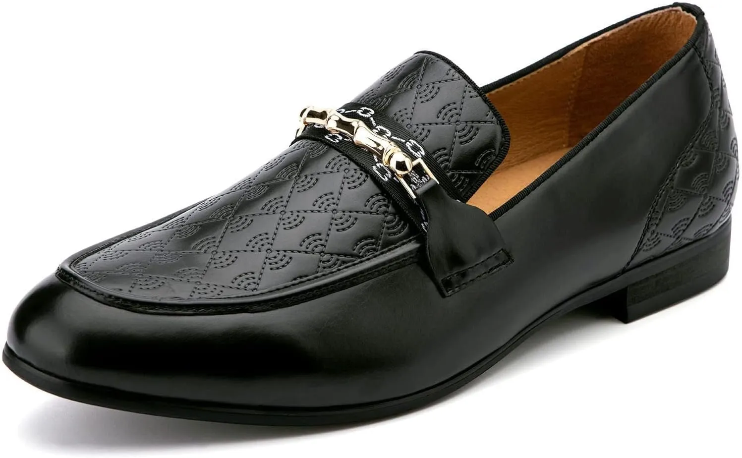 Meijiana Men's Fashion Classic Faux Leather Loafers and Weeding Dress Shoes for Men