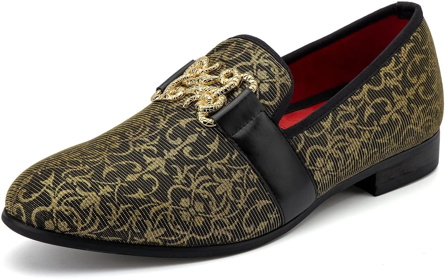 Meijiana Men's Fashion Classic Loafers Luxury Loafer Shoes and Weeding Dress Shoes for Men