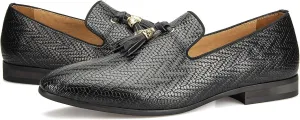 Meijiana Men’s Fashion Loafers Wedding Dress Shoes for Men with Tassel Embellishment