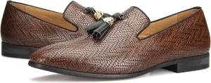 Meijiana Men’s Fashion Loafers Wedding Dress Shoes for Men with Tassel Embellishment