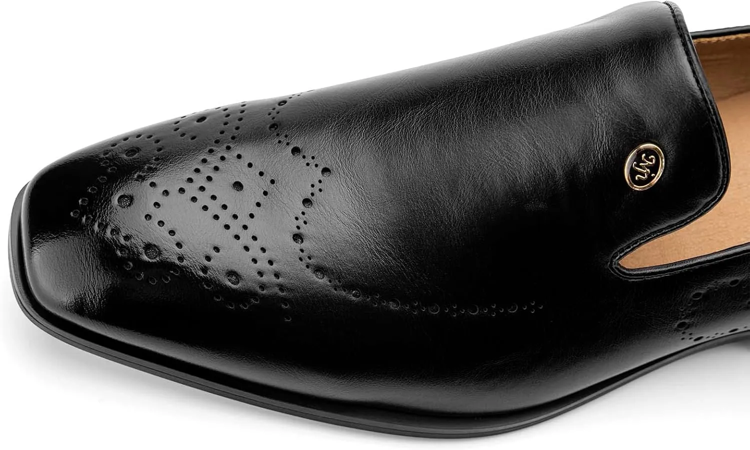 Meijiana Mens Loafers Wedding Dress Shoes Slip-On Loafers for Men Tuxedo Suit Shoes