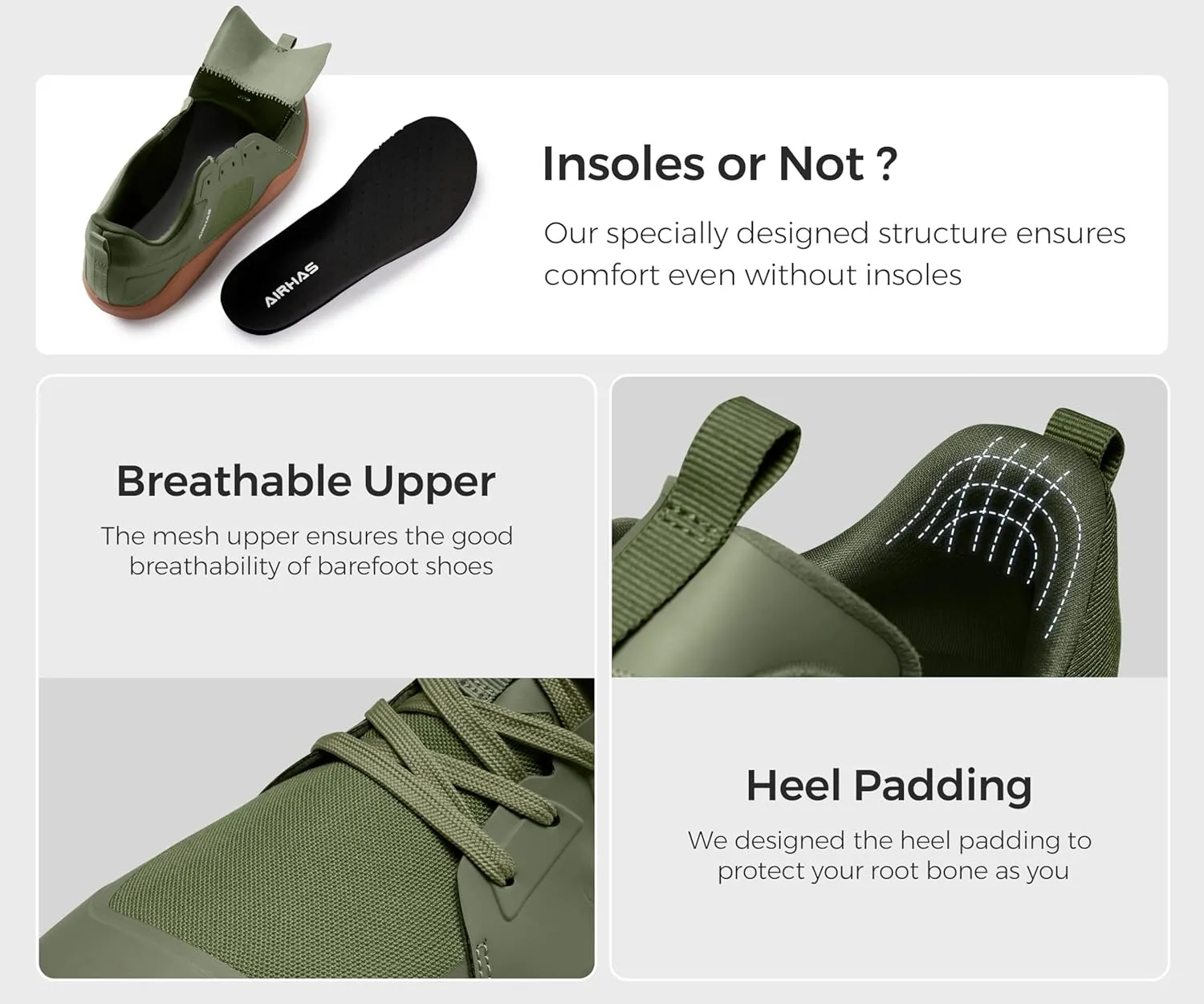 Men's Barefoot Shoes Zero Drop Workout Minimalist Gym Shoes for Men Deadlift Cross Training Sneakers