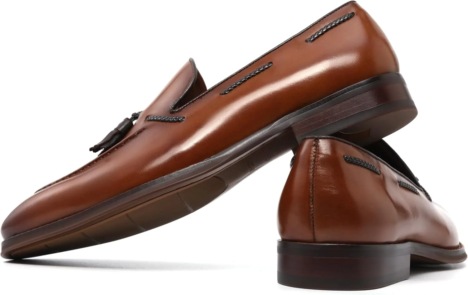 Men's Business Casual Dress Oxfords Formal Lace-Up Shoes for Office, Parties, and Daily Wear
