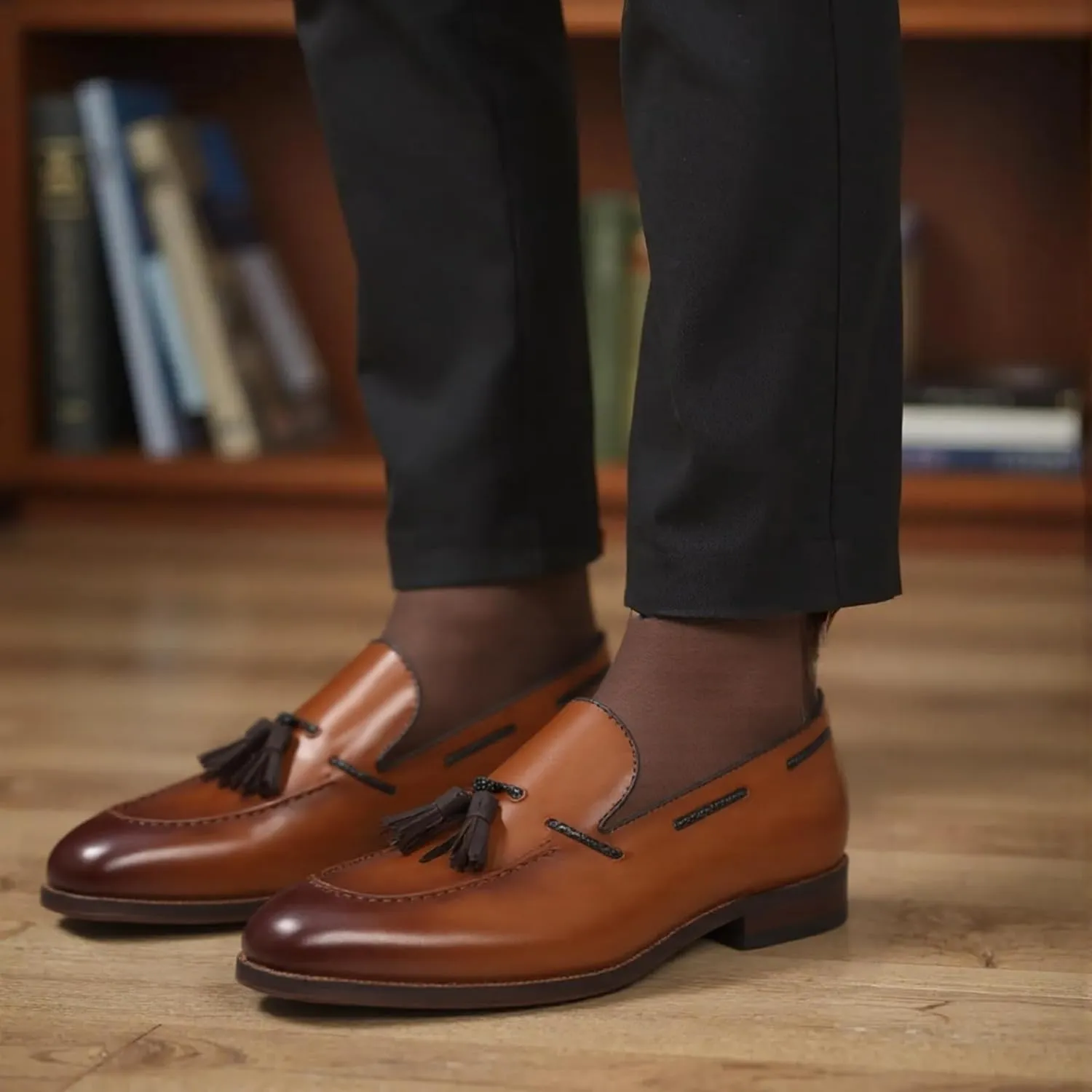 Men's Business Casual Dress Oxfords Formal Lace-Up Shoes for Office, Parties, and Daily Wear