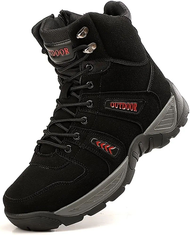 Men's Combat Boots Hiking Boots Outdoor Sports Lightweight High-Top Breathable Land Tactical Boots
