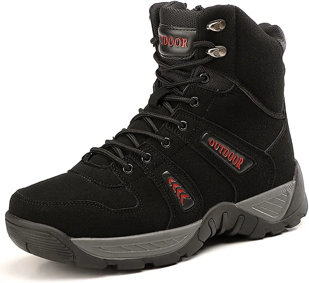 Men's Combat Boots Hiking Boots Outdoor Sports Lightweight High-Top Breathable Land Tactical Boots