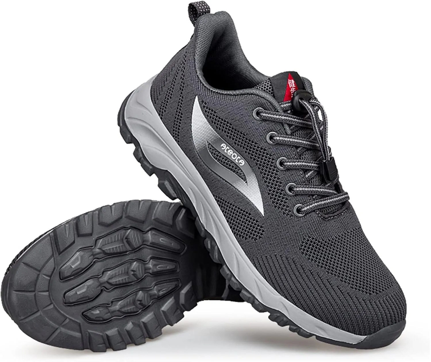 Mens Daily Walking Shoes Sneakers Running Shoe Trainers Athletic Gym Fitness Sport Summer Shoes Non Slip Breathable Mesh Workout Fashion Comfortable with Adjustable Lace