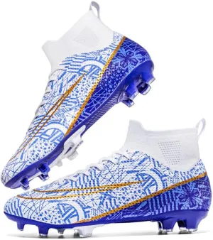 Men's Lightweight Soccer Cleats for Football Training: Non-Slip Professional Futsal Shoes - Futsal Shoes for Youth
