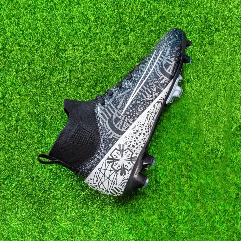 Men's Lightweight Soccer Cleats for Football Training: Non-Slip Professional Futsal Shoes - Futsal Shoes for Youth