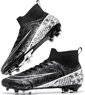 Men's Lightweight Soccer Cleats for Football Training: Non-Slip Professional Futsal Shoes - Futsal Shoes for Youth