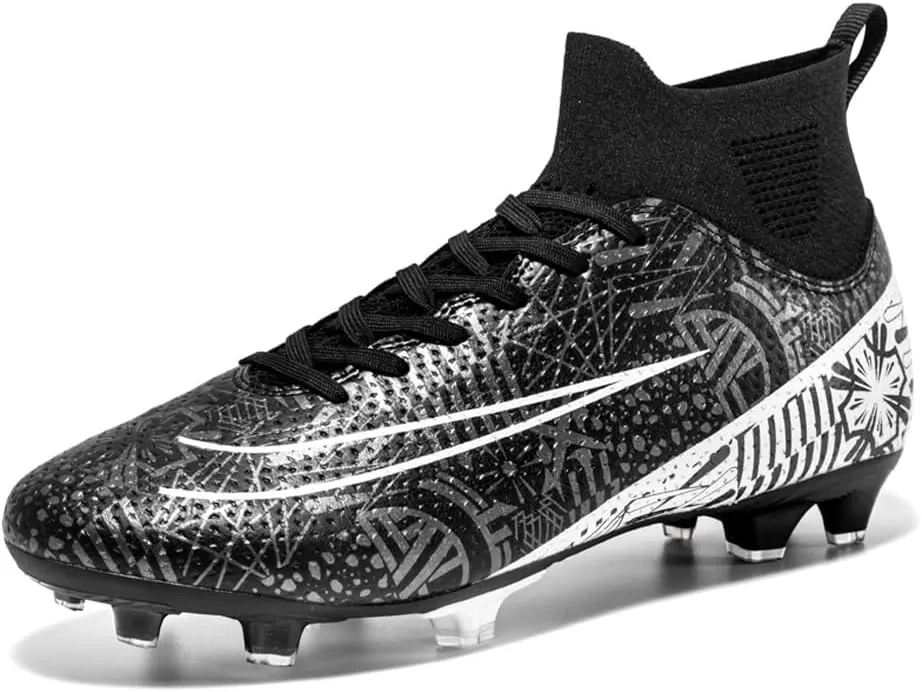 Men's Lightweight Soccer Cleats for Football Training: Non-Slip Professional Futsal Shoes - Futsal Shoes for Youth