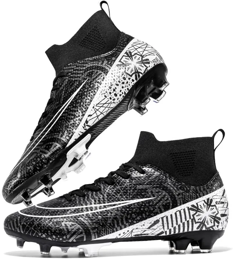 Men's Lightweight Soccer Cleats for Football Training: Non-Slip Professional Futsal Shoes - Futsal Shoes for Youth