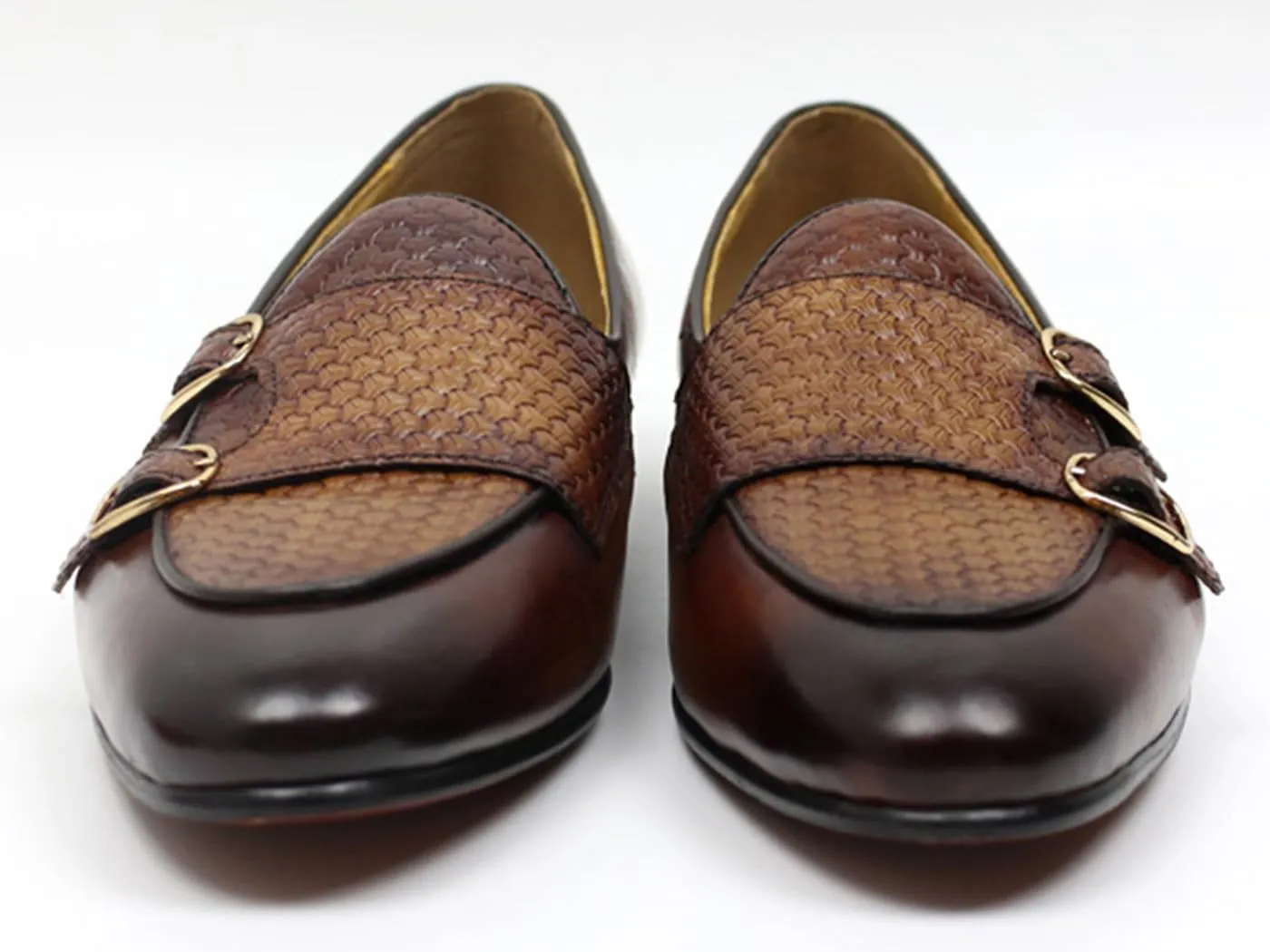 Men's Loafers Slip On Dress Casual Prom Shoes Genuine Leather Monk Strap Penny Loafers Mens Fashion Wedding Tuexdo Business Formal Suit Loafer Comfortable Walking Shoes