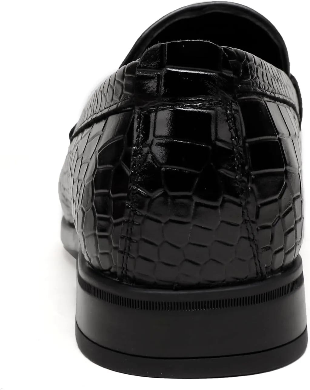 Mens Loafers Slip On,Crocodile Pattern Leather Dress Shoes Formal Shoes for Men