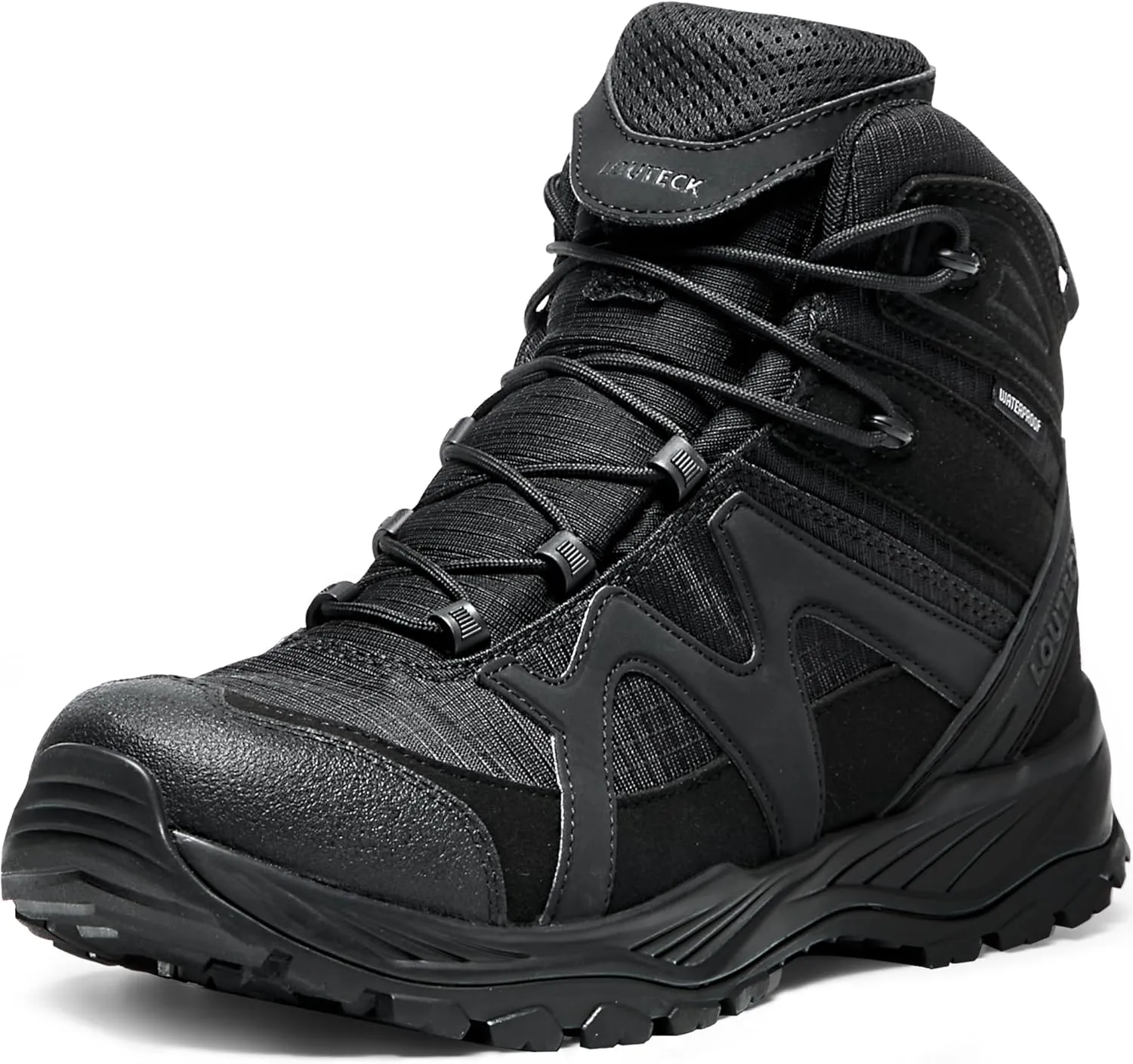 Men's Military & Tactical Boots – Waterproof & Comfortable Black Boots for Men, Perfect for Work, EMS, Hiking, and Combat