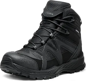 Men's Military & Tactical Boots – Waterproof & Comfortable Black Boots for Men, Perfect for Work, EMS, Hiking, and Combat