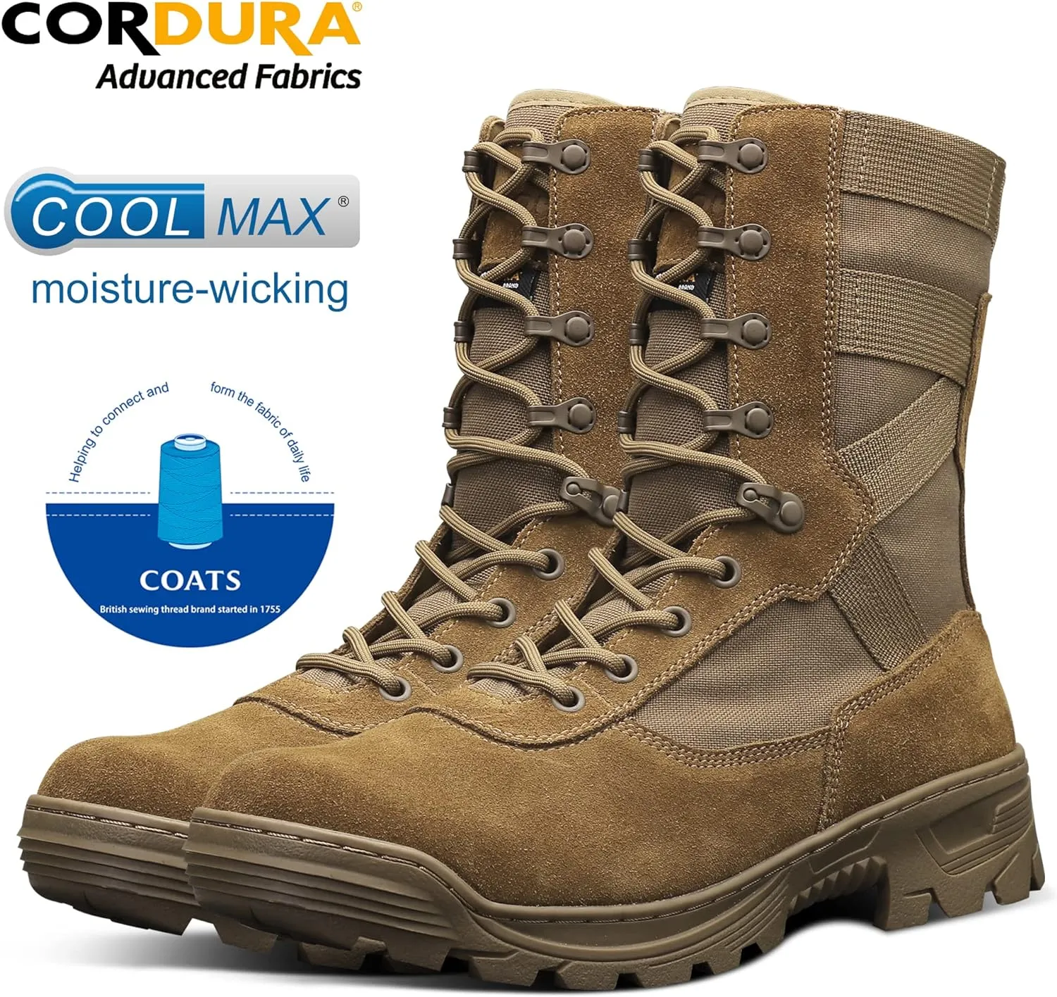 Men's Military Boots lightweight Tactical Boots jungle Hunting Hiking Boots